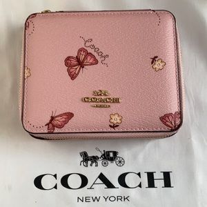Coach Jewelry Box Gold/Blossom C8082G